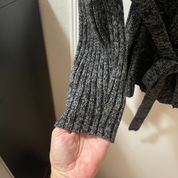 VTG Y2K IZOD Womens Cardigan Sweater XL Cable Knit Cottagecore Boho - Picture 8 of 12